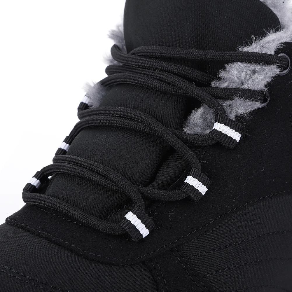 Women Winter Boots Outdoor Barefoot Boots For Women/Ankle Boots Plush Warm Snow Shoes Non-slip Couple Shoes