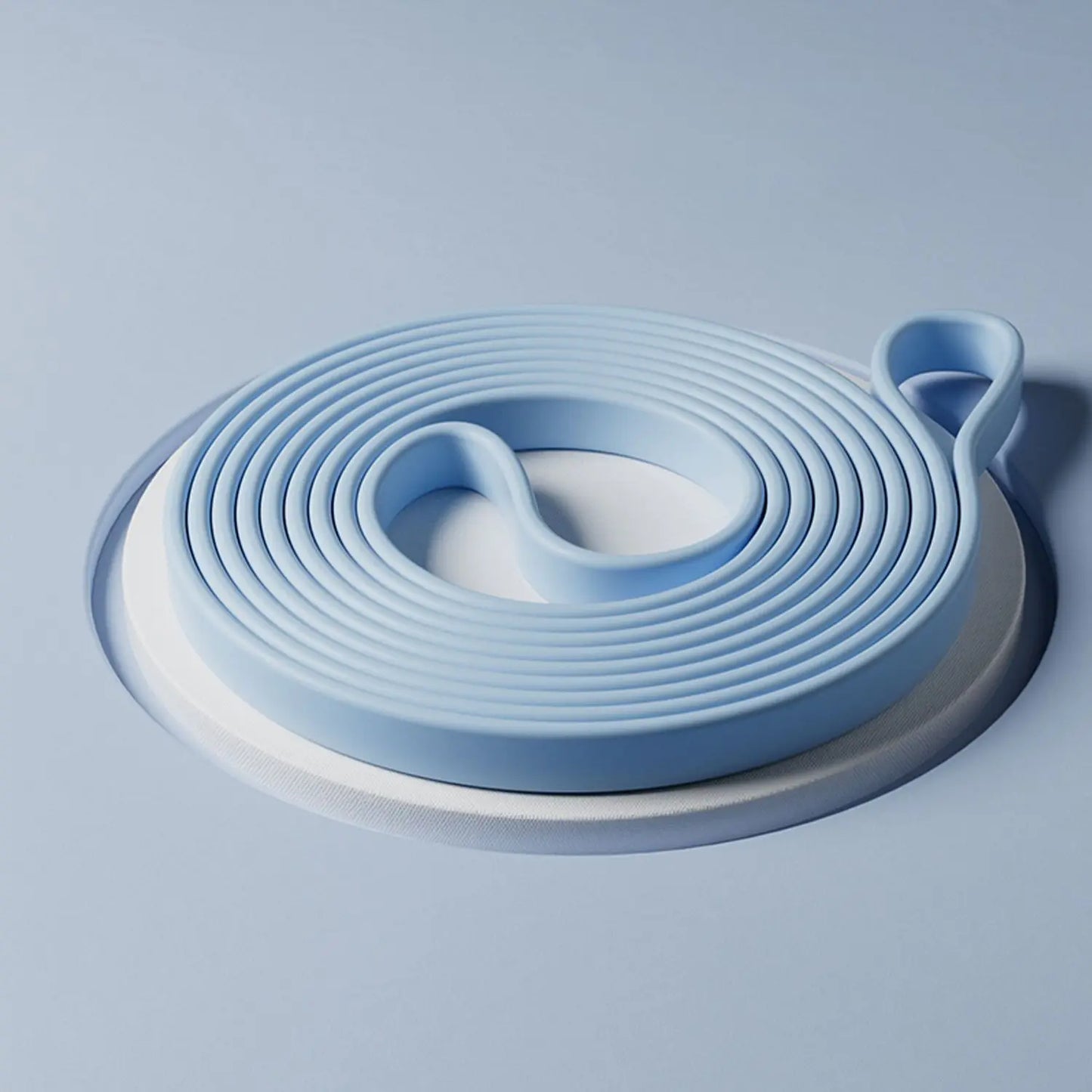 WOSWEIR-Ladies Silicone Fitness Stretch Band for Yoga Resistance Training/Tensile Stretching Pull-Up Assisted Exercise Band