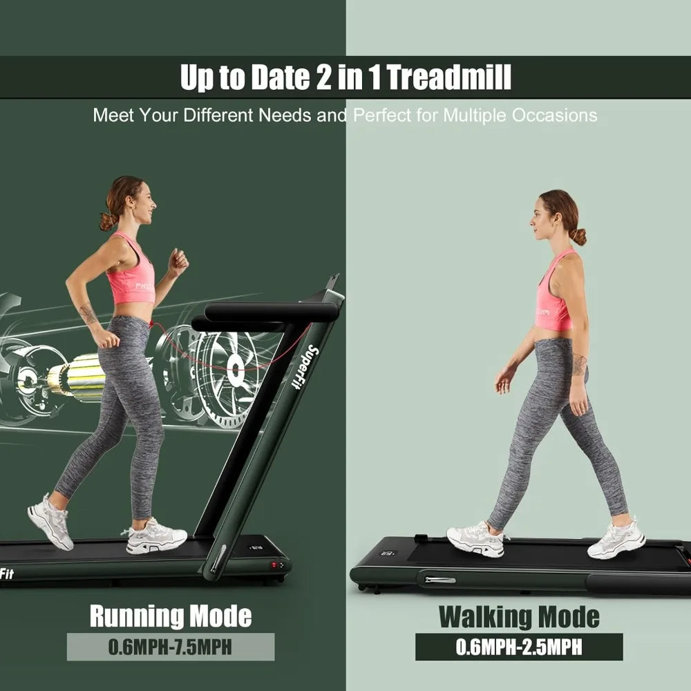 Home Sport Treadmill Foldable Installation-Free With Remote Control/Under Desk Treadmill to Exercise App Control