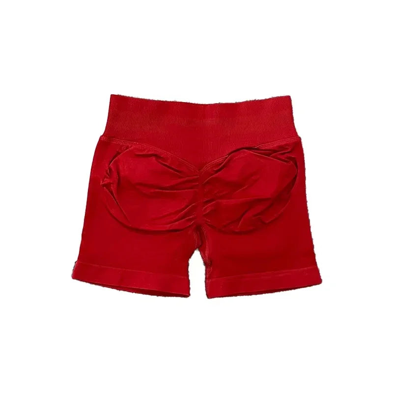 Impact Shorts with Logo Women Seamless Yoga Shorts/Scrunch Gym Shorts Workout Biker Short Fitness