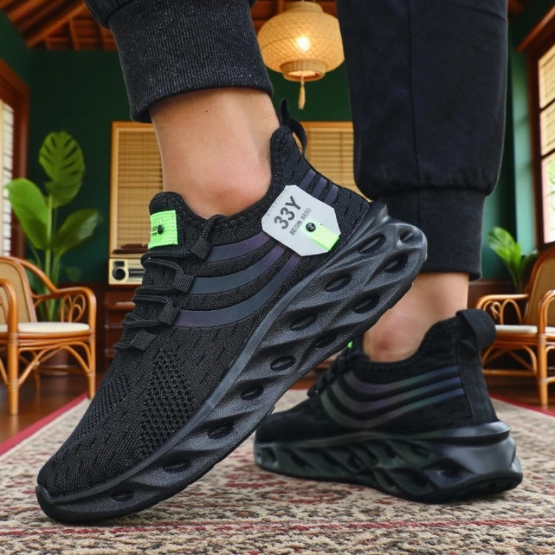 Trending Women Running Shoe New Large Size Women Design Breathable/Height Increasing Sneakers Soft Soled Cushioned Mesh Sneakers