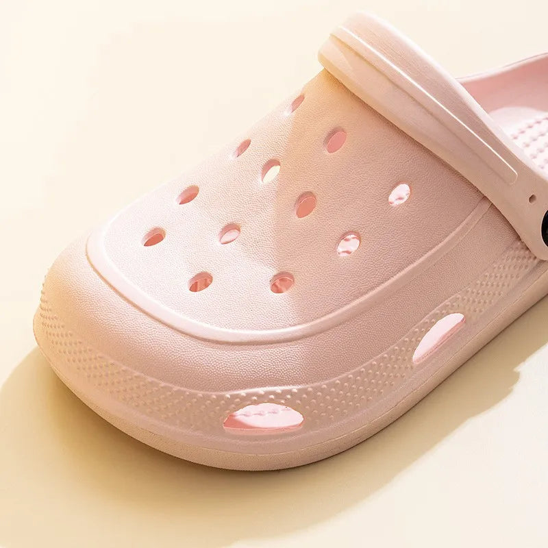 Women Home Slippers Sandals Summer Garden Clogs Shoes Beach Slipper Outdoor Waterproof Soft Slides Casual Anti Slip