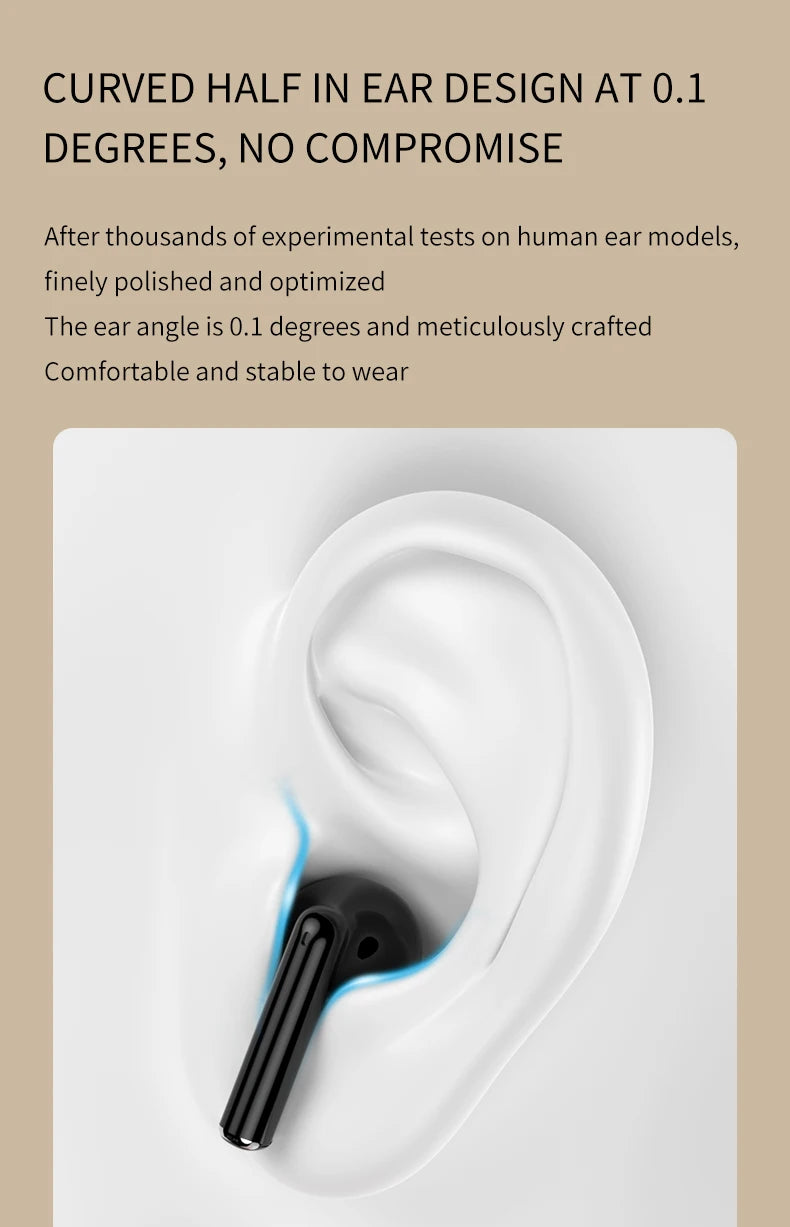Xiaomi Mijia TWS Bluetooth5.3 Earphones Noise Reduction Wireless/In Ear Headphones HiFI Stereo Sound Headset Earbuds