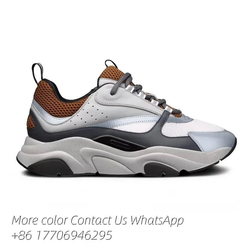 Trendy Mesh Shoes Designer Running Shoes New B22 Casual Sneakers/Men Trainers Outdoor Sports Platform Sneakers