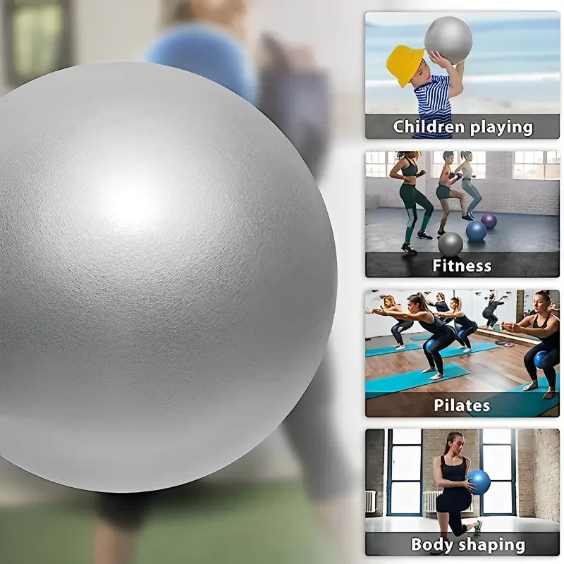 25CM New Yoga Pilates Ball Exercise Gymnastic Fitness Balance Gym/Core Indoor Training Mini Balls Small Therapy Ball