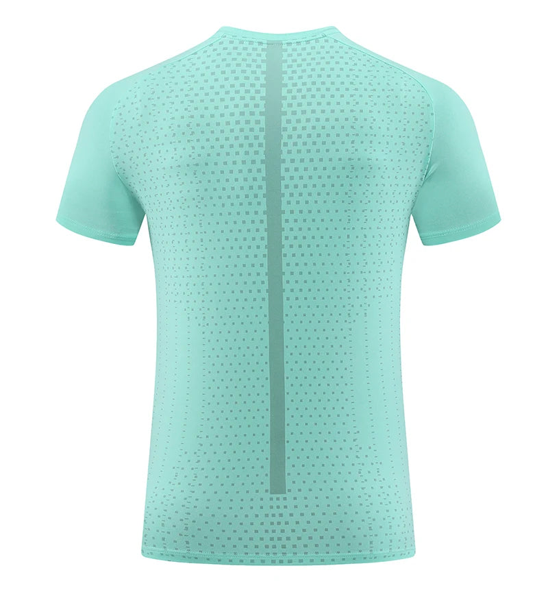 3D Print Gym Shirts Fashion Running Casual Outdoor Jogging/Breathable Workout Short Sleeves Quick Dry Training New Tee