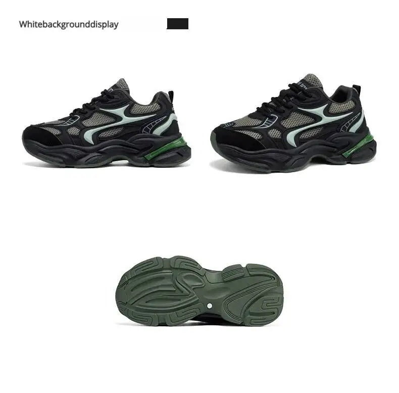 New Style Heightening Casual Thick Bottom Anti-Slip Wear-Resistant/Lightweight Men's Sport Shoes Comfortable Spring