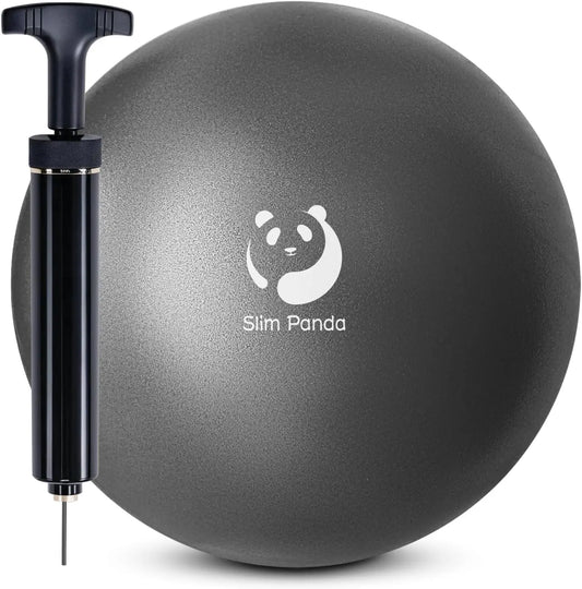 9-Inch Anti-Burst Pilates Ball with Pump/Mini Exercise Ball for Yoga Core Workout & Physical Therapy