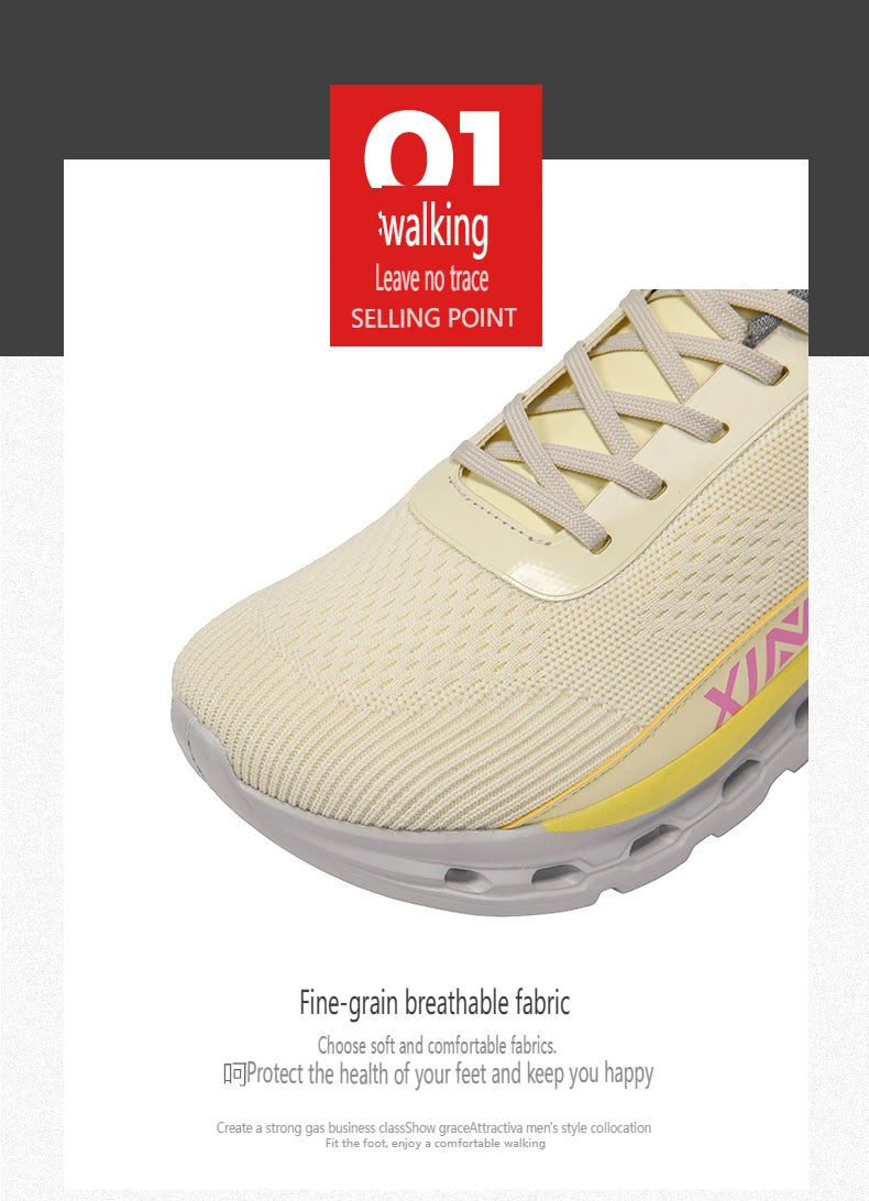 New men shoes Couple Mesh Sneakers Breathable Sports/Casual Shoes with Anti-Slip and Cushioning Running Shoes
