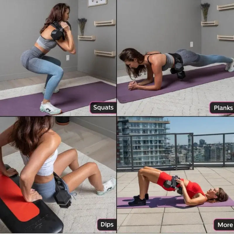 Sports Hip Thrust Belt Glute Trainer Adjustable Hip Thrust Belt/For Dumbbells Men Women Home Workout Equipment