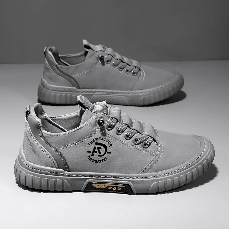 Summer canvas shoes for men trendy sneakers for men/casual thin style breathable lazy one-piece anti-odor