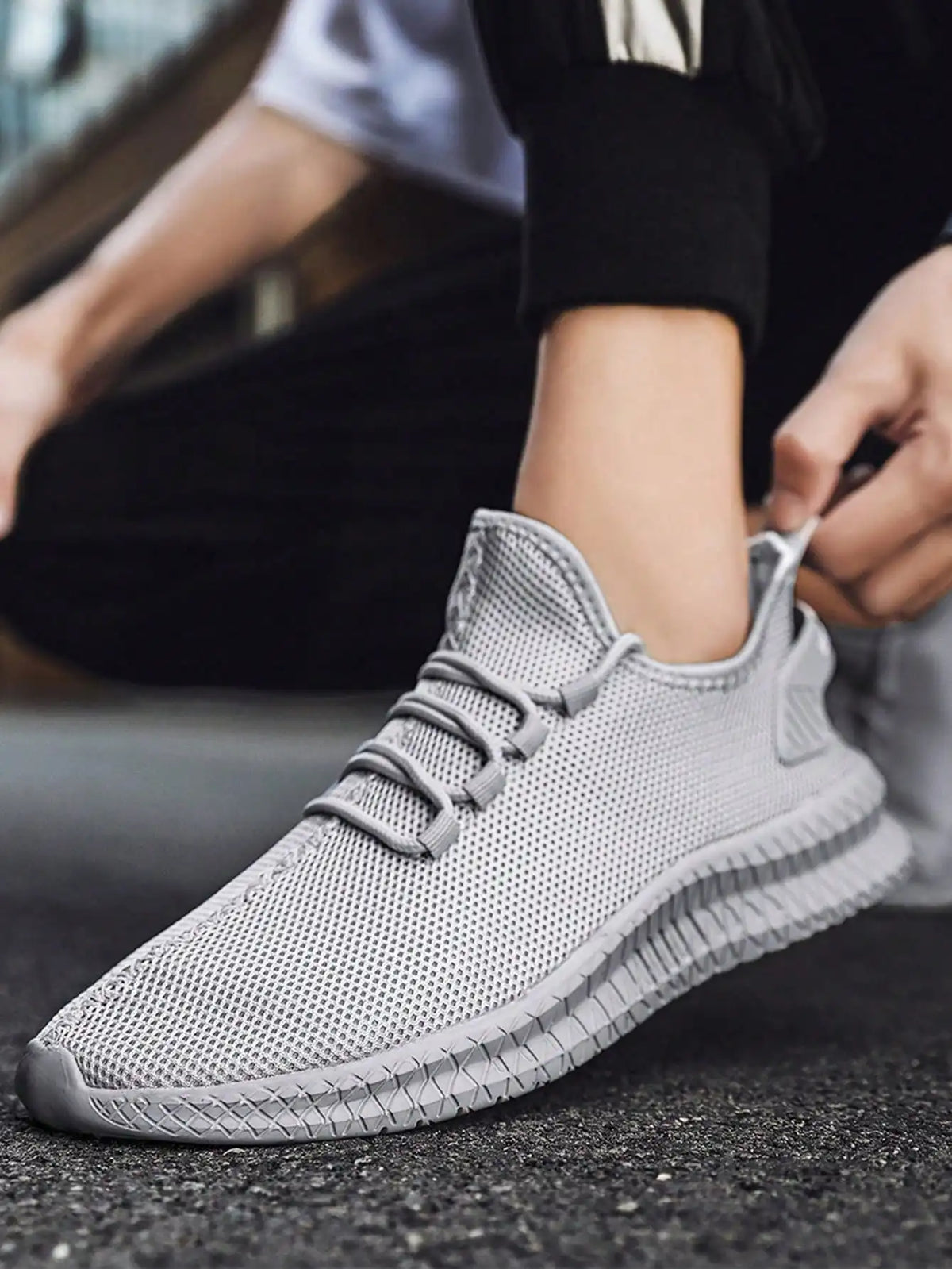 Men's Low-Help With Anti-Slip And Wear-Resistant Four Seasons/Breathable Fashion Lightweight Men's Shoes Casual Shoes Running