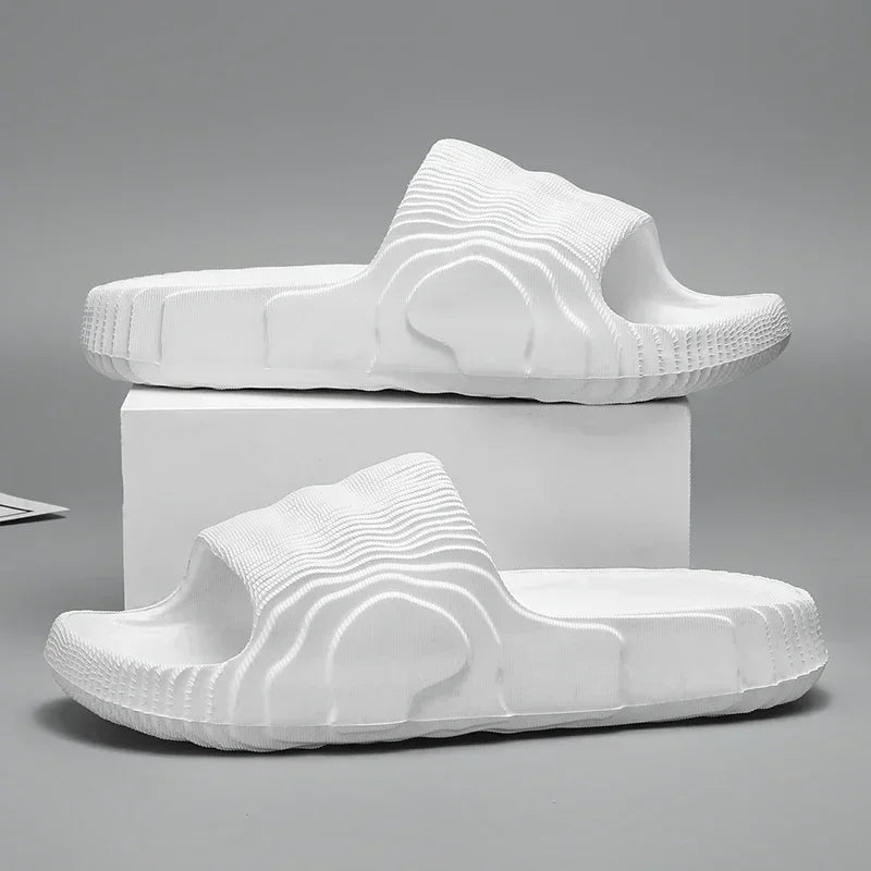 Luxury Man Sandal for Men Brand Men's Shoes White Sandals Flat/Men's Soft Sandal Summer Shoes Sale Slippers