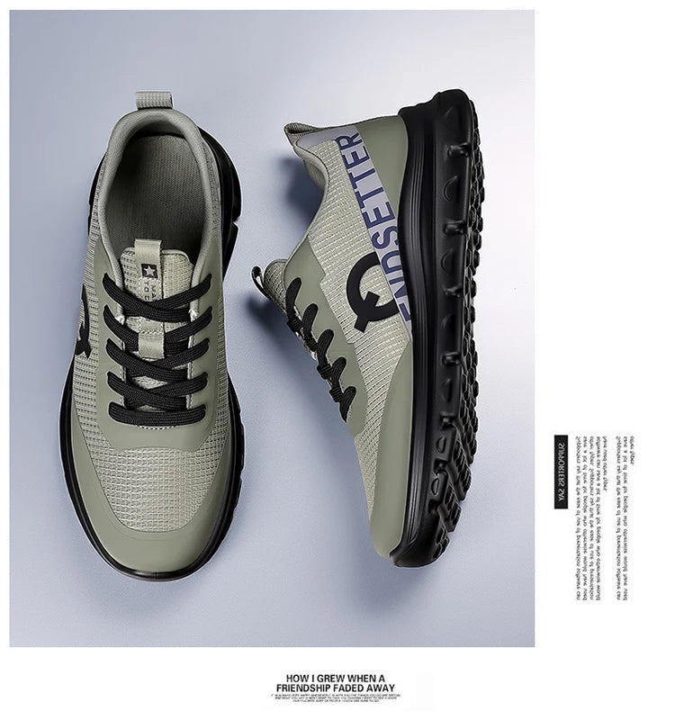 Men Sports Shoes Luxury Casual Sneakers Mesh Running Shoes Summer/Lightweight Platform Fashion Basketball Walking Shoes for Men