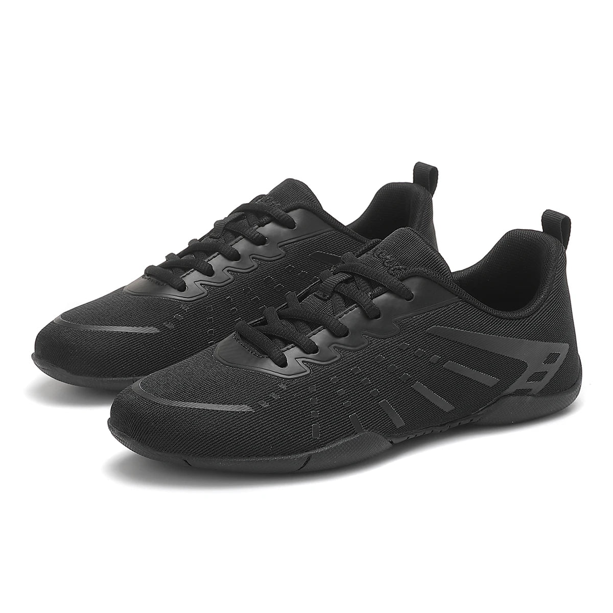 Women White Cheerleading Shoes Breathable Mesh Light Non Slip/Flat Gymnastics Dance Training Competition Sneakers For Girls