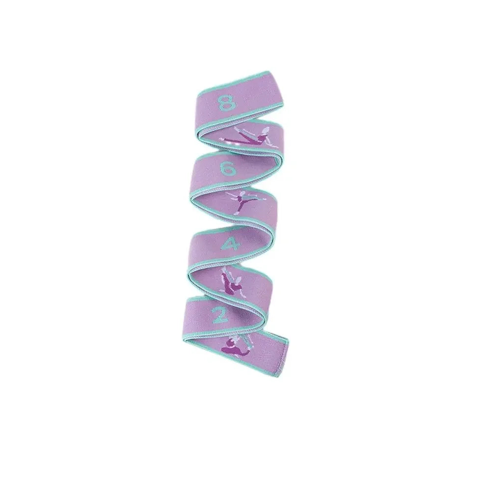 Yoga Stretching Belt Dance Stretching Band Elastic Yoga Resistance Bands/Home Pilates Exercise Pull Strap Belt Fitness Sport