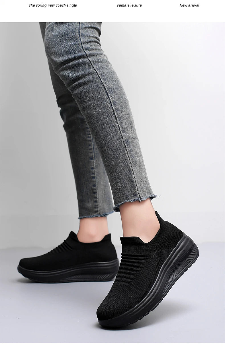 Shoes for Women Spring Autumn Breathable Fashion Platform Sneakers/Women Casual Women Shoes Loafers Walking