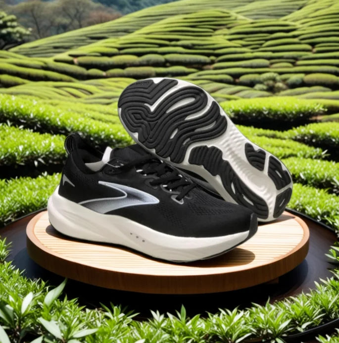 Marathon running shoes for men women carbon sole air cushion/breathable light comfortable non-slip fashionable sports shoes