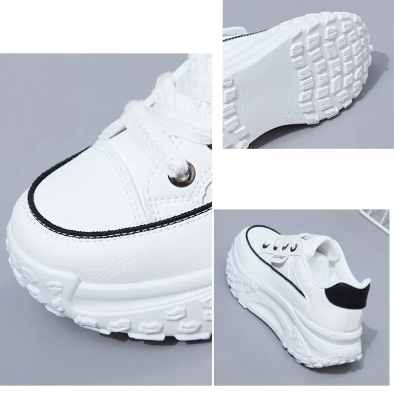 Oulylan New Retro Women Shoes Spring Platform Shoes/Casual Sneakers Versatile Fashion Designer Shoes