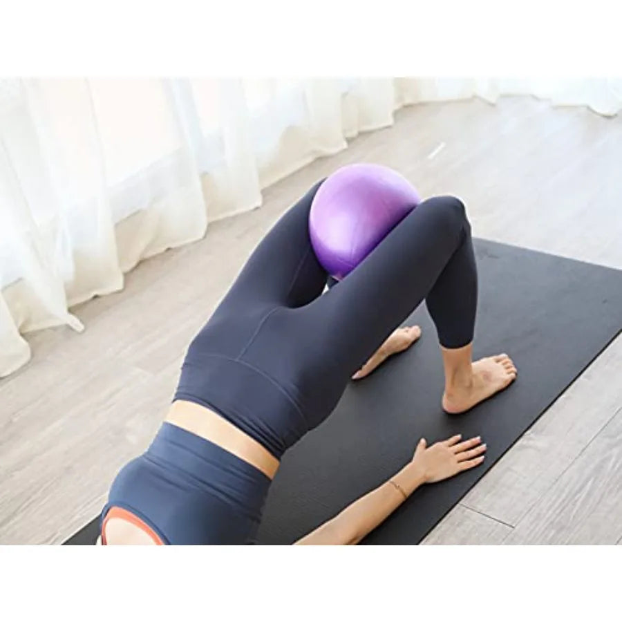 Mini Exercise Barre Ball for Yoga Pilates Stability Exercise Home Workout/Core Training and Physical Therapy Small Bender Ball
