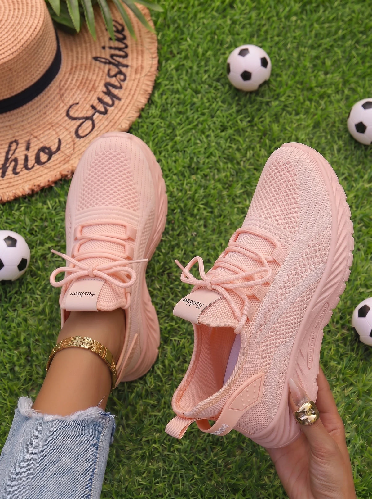 Women Comfort Knit Mesh Slip On Sneakers Lightweight Non Slip/Soft Sole Casual Shoes Daily Outdoor Workout Footwear