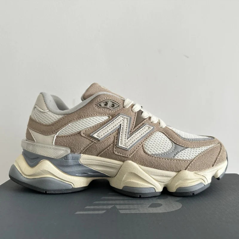 2026 New running shoes Breathable and women's 9060 casual shoes couple mesh retro sneakers