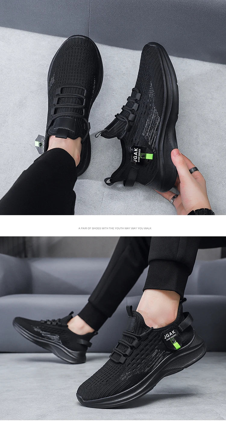 Men Shoes Sneakers Breathable Comfortable Casual Running Shoes/Luxury Tennis Sneaker Male Footwear Summer Men Tennis Shoes