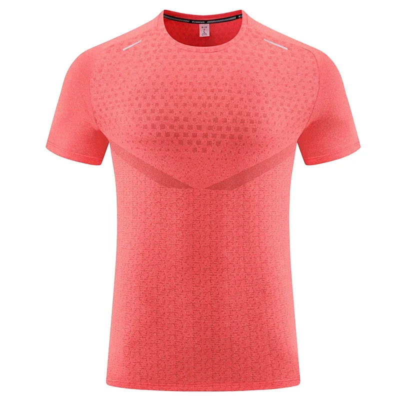 3D Print Gym Shirts Fashion Running Casual Outdoor Jogging/Breathable Workout Short Sleeves Quick Dry Training New Tee