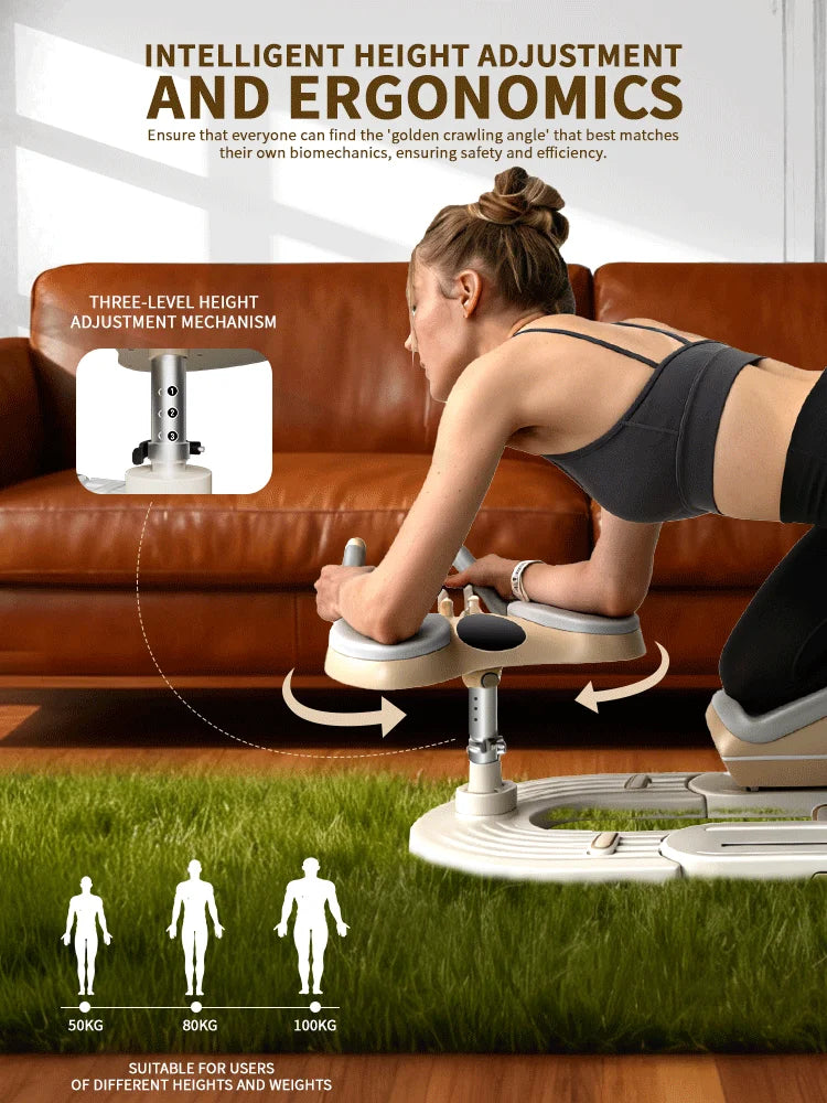 Back Stretch Trainer Home Spinal Twist Machine/for Abdominal Crunches Waist Slimming Leg Extension Workouts