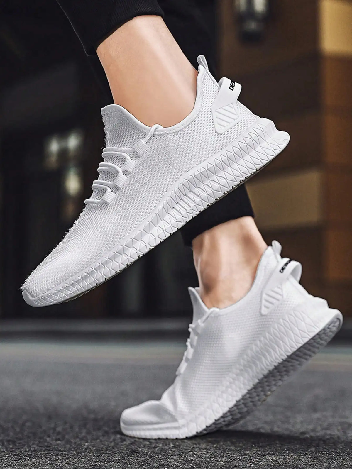 Men's Low-Help With Anti-Slip And Wear-Resistant Four Seasons/Breathable Fashion Lightweight Men's Shoes Casual Shoes Running