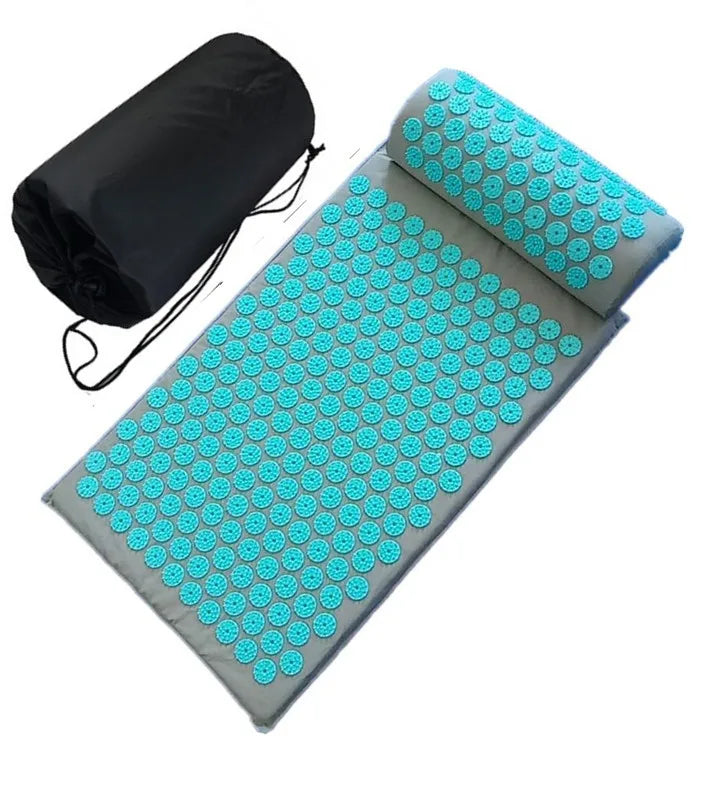 Massager Mat Shakti Mat Massage Yoga Mat Acupressure Relieve Stress/Back Body Pain Spike Mat Acupuncture Massage Cushion