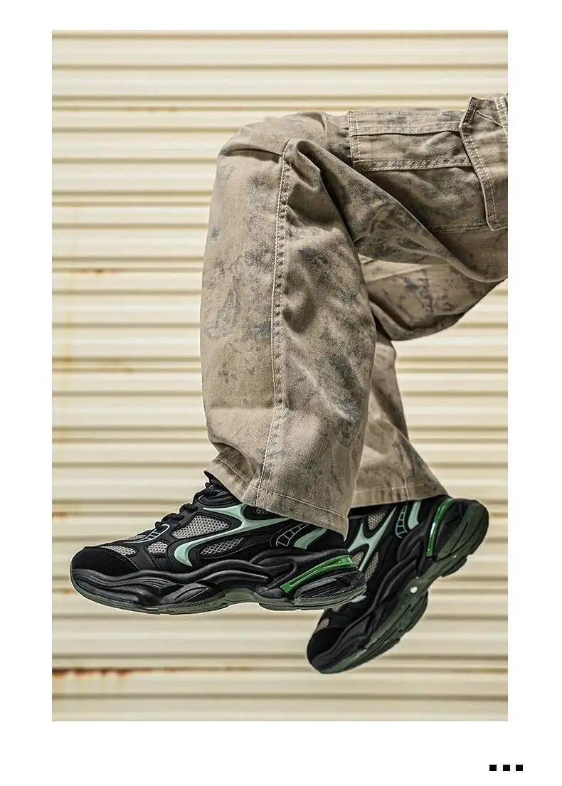 New Style Heightening Casual Thick Bottom Anti-Slip Wear-Resistant/Lightweight Men's Sport Shoes Comfortable Spring