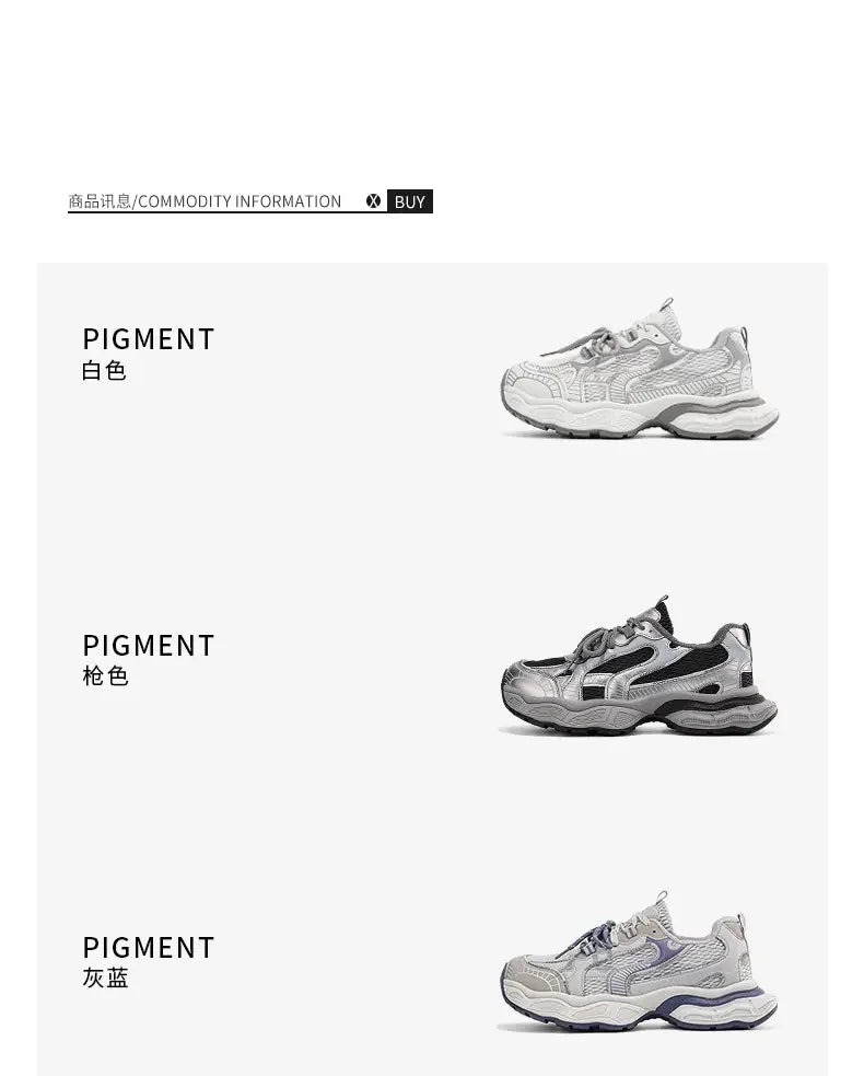2026 New Fashion Chunky Sneakers Women Versatile Casual Trendy/Platform Sports Footwear Shoes
