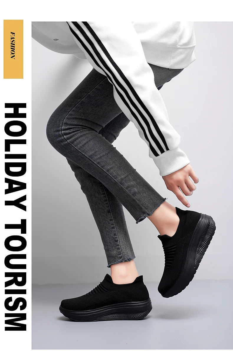 Shoes for Women Spring Autumn Breathable Fashion Platform Sneakers/Women Casual Women Shoes Loafers Walking