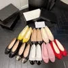 Quilted Turn lock Mules Slides Women Designer Mules mirror quality/Designer Loafers 100% Real Lambskin Size 34-42 Luxury Slip-On