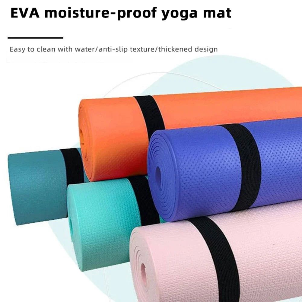 Fitness Non-Slip Eva Yoga-Mat Extra Thick Non-Slip Exercise Mat/Pad For Gym Workout Exercise foam pad Yoga mat towel