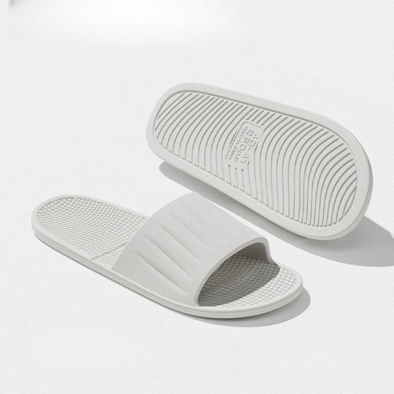 Foldable Travel Slippers for Men & Women Portable Hotel Bathroom Sandals/Packable Beach Shoes for Shower & Pool New Design