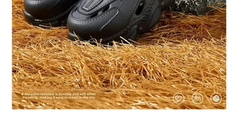 Trendy Men's Sandals Outdoor Wear Thickened Anti-slip Wear-resistant/Fashion EVA Clog Shoes Wholesale