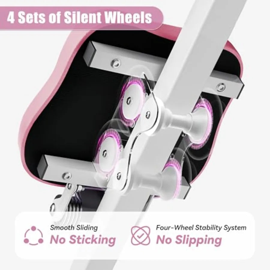 Multifunctional Ab Machine Crunch Sit-Up Core Trainer for Stomach/Ab Workout Adjustable Foldable Exercise Equipment