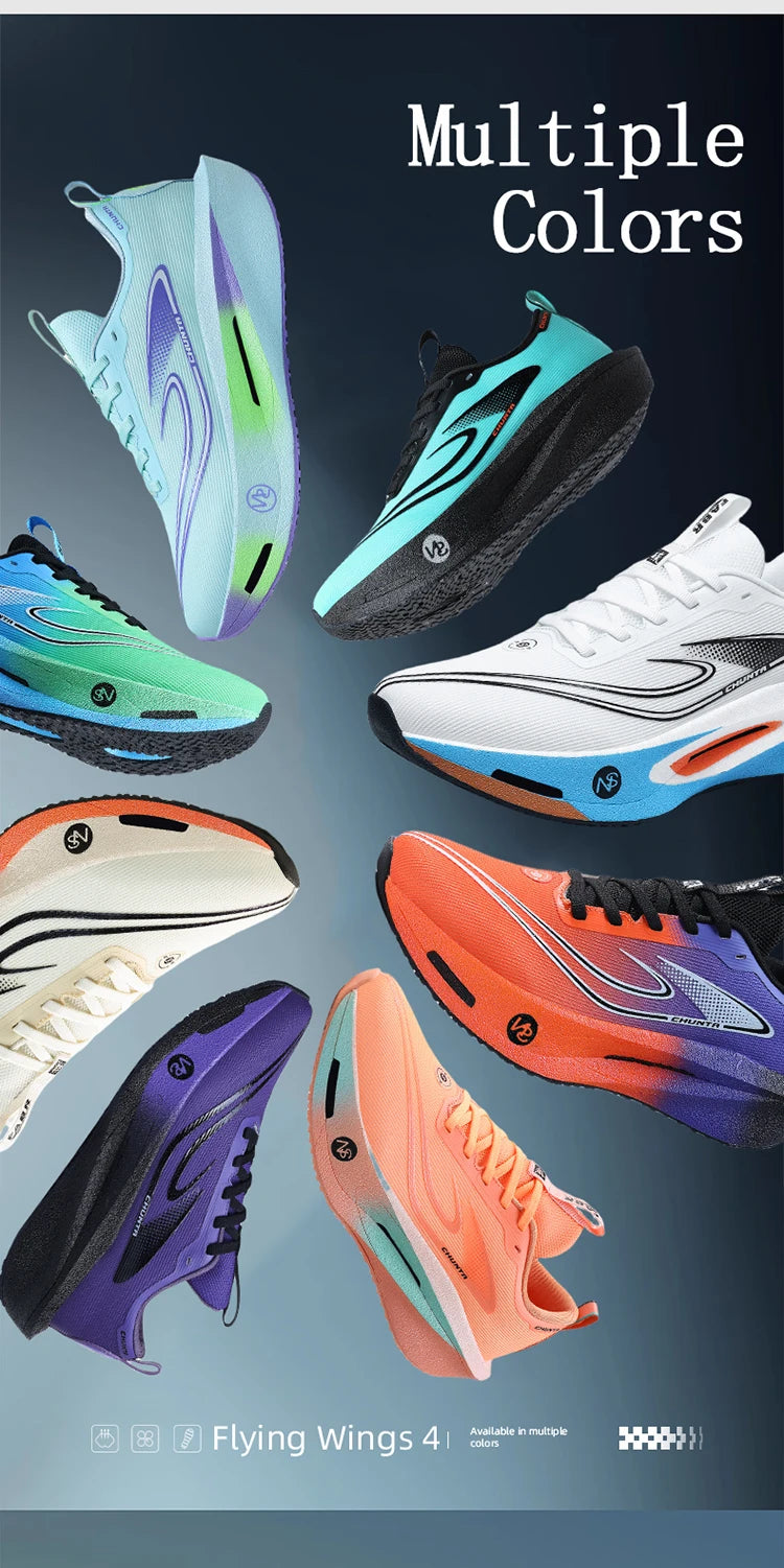 Running Shoes Carbon Board Specialty Sports Marathon Breathable Lightweight Women's Comfortable Athletic Sneakers