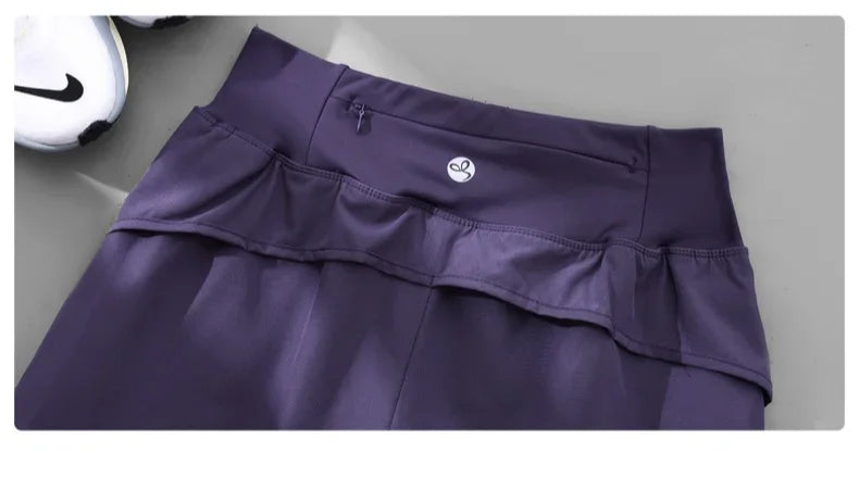 Women Running Shorts 2 In 1 Quick Dry High Waist Summer Shorts/With Pocket Lightweight Cycling Clothes Athletic Wear