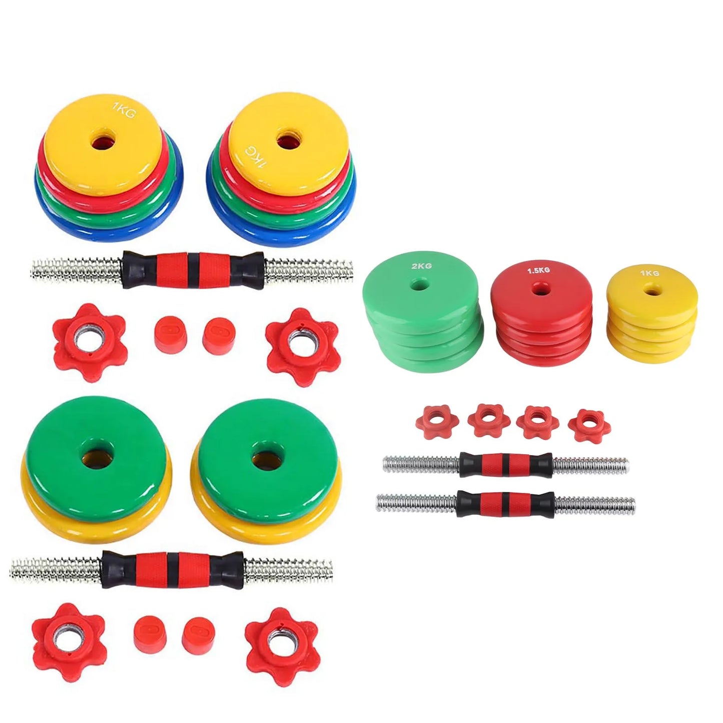 Colorful Removable Non Slip Grip Fitness Gym Home Weight Lifting Hand/Dumbbell Colorful Dumbbell Fitness Dumbbell Hand Dumbbell