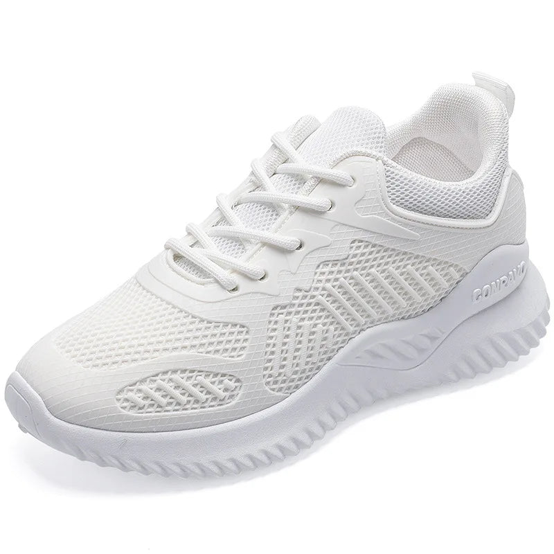 Women Shoes White Alpha Coconut Running Shoes Spring/Summer Sports Casual Mesh Sneaker Breathable Women's Shoes