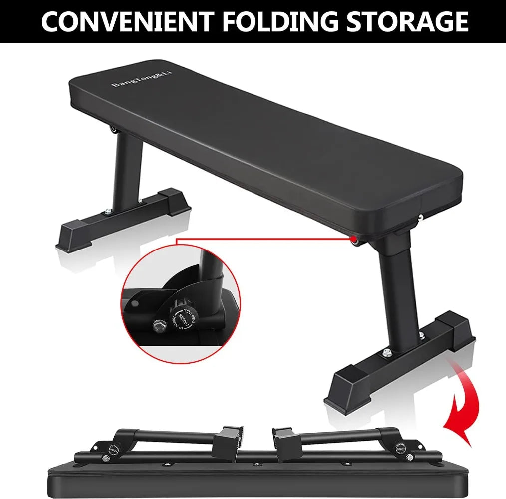 Flat Weight Bench Utility Workout Exercise/Training Equipment for Fitness Workout Bench