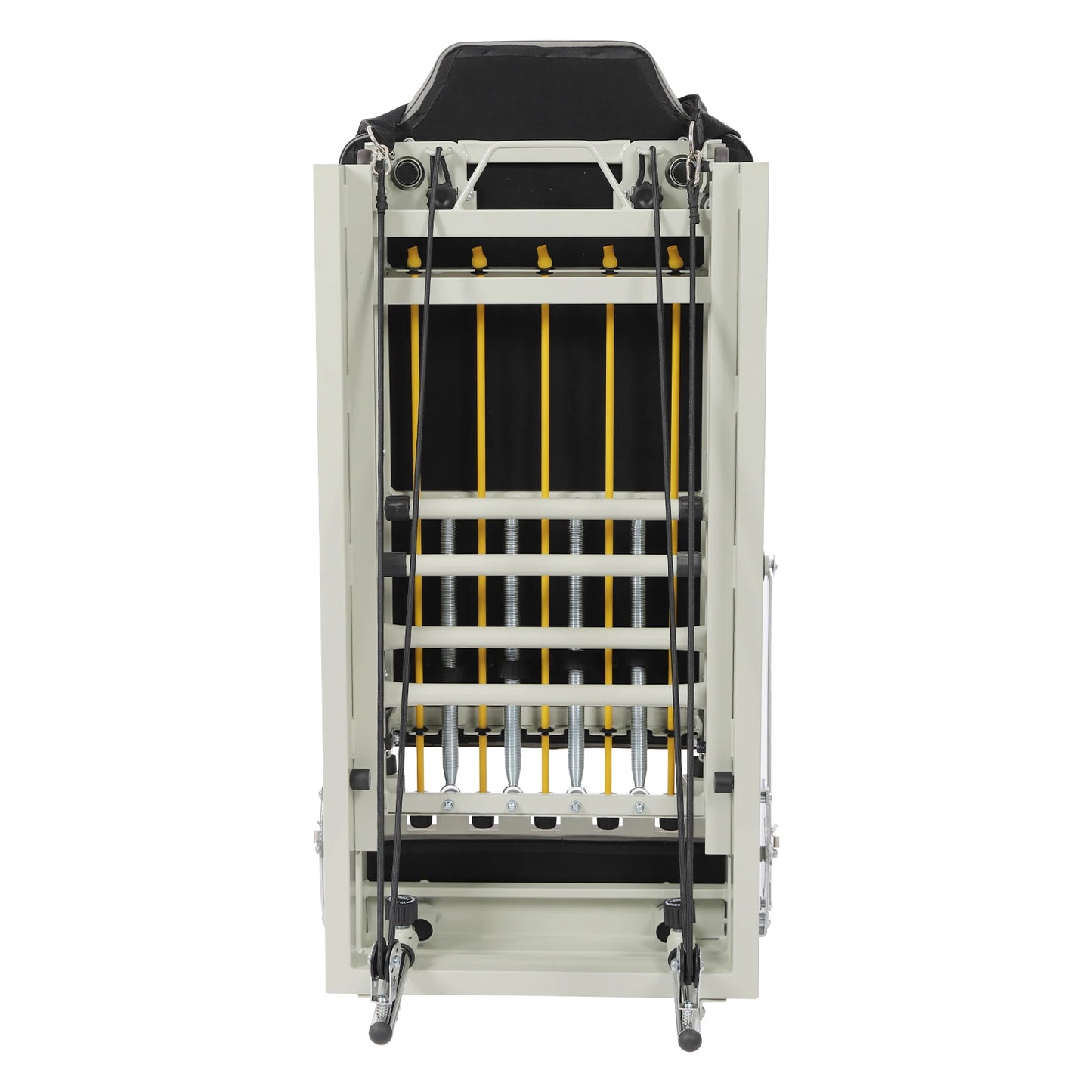 120kg/264.55lbs Foldable Pilates Reformer Machine/Multifunctional Yoga Fitness Equipment, Pilates Exercise Equipment
