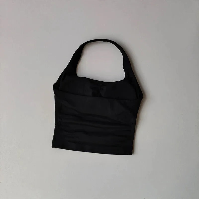 Neck Halter Yoga Vest Shockproof Running Sports High-strength Sports/Fitness Pilates Suspender Beautiful Back Summer