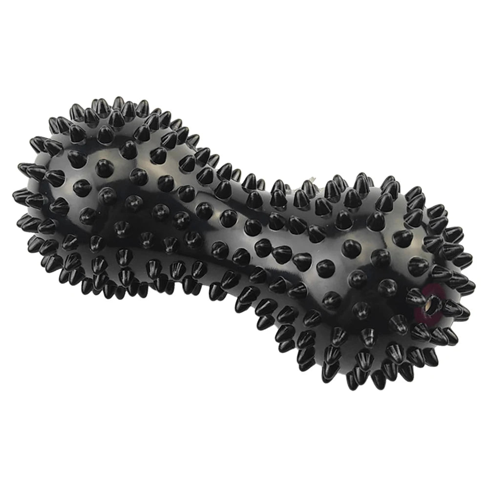 Peanut Massage Spiky Ball Spiky Massage Ball Peanut Massage Roller/Trigger Point Hedgehog Ball for Hand/Foot Massage