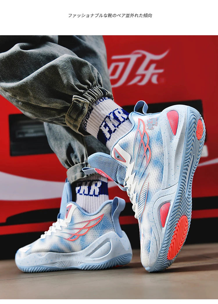 High Quality Sneakers Men Basketball Shoes Light Sports Shoes/Trainer Women Breathable Athletic Outdoor