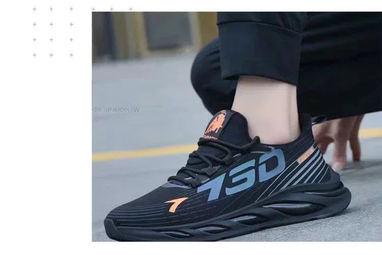 Men's shoes new summer breathable network surface tide brand/sports leisure running light network red boom fashion shoes