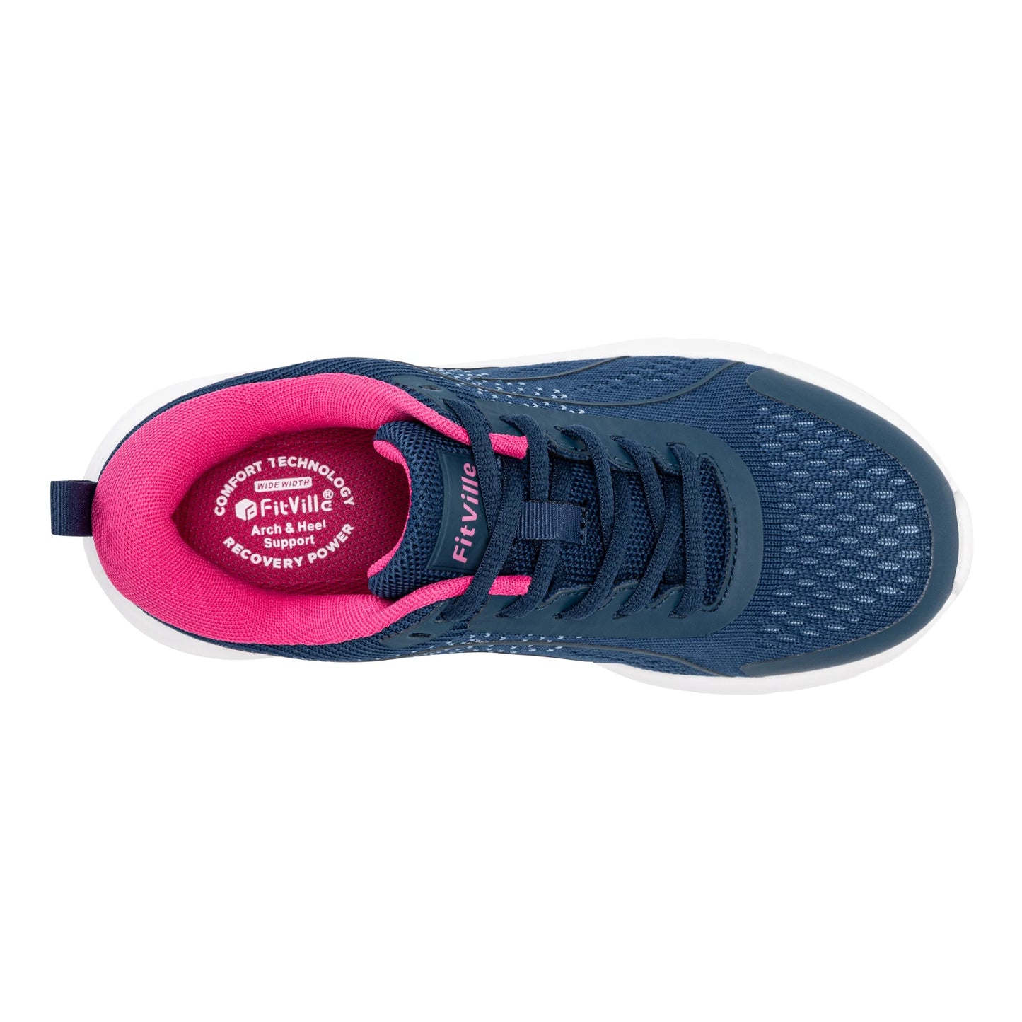 FitVille Women's Walking Shoes Running Sneakers/Lightweight Breathable Athletic Tennis Footwear Sport Shoes